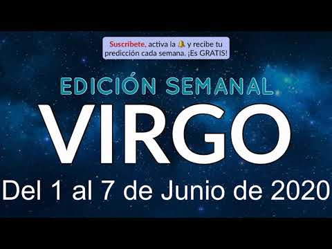 Horóscopo Semanal - Virgo - Del 1 al 7 de Junio de 2020