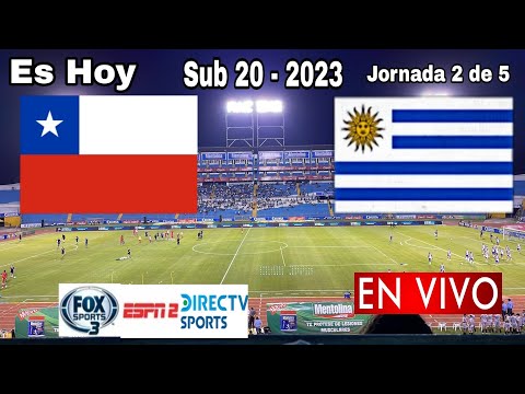 Chile vs. Uruguay en vivo, donde ver, a que hora juega Chile vs. Uruguay Sub 20 - 2023