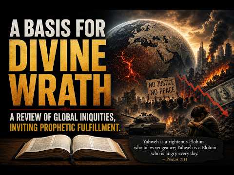 Live Sabbath Services "A Basis for Divine Wrath" July 11th, 2026