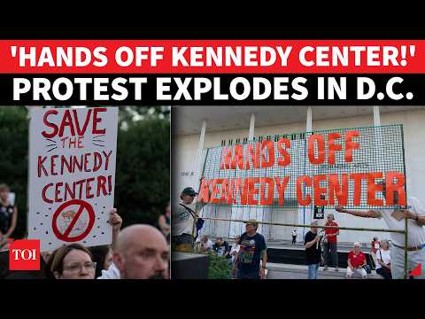 ‘KENNEDY CENTER NOT A DUMP!’: Thousands Turn Out In Explosive Protest Against Trump | Watch