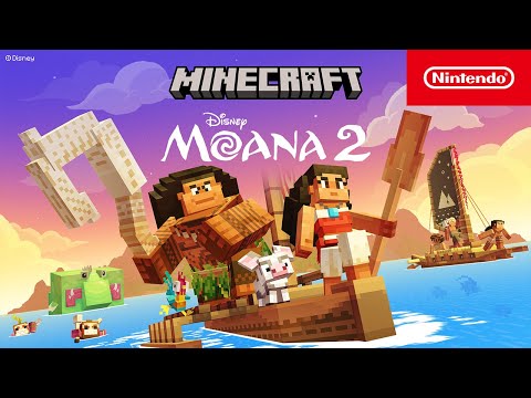 Minecraft – Moana 2 DLC Trailer – Nintendo Switch