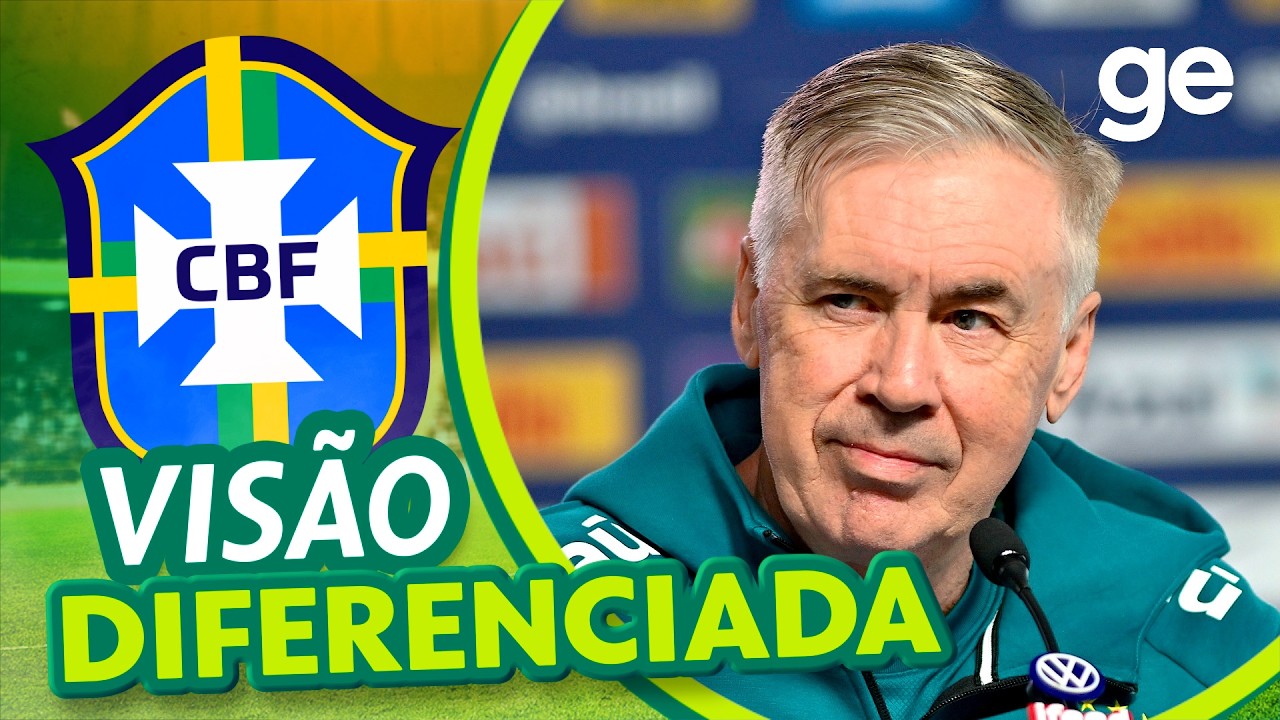 COMO ANCELOTTI MEXE NA SELEÇÃO BRASILEIRA EM CAMPO | Análise Tática | ge.globo