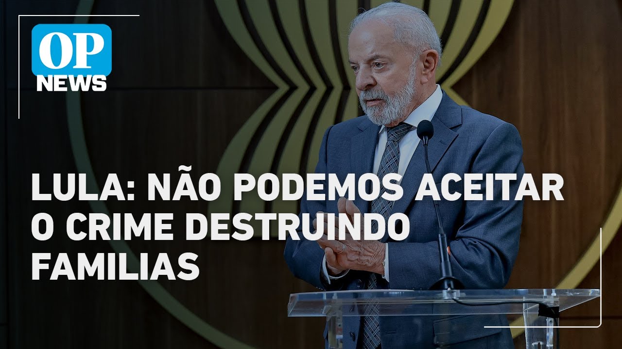 Lula volta a defender aprovação da PEC da Segurança após megaoperação contra o CV no Rio | OP News  TV Online Lula volta a defender aprovação da PEC da Segurança após megaoperação contra o CV no Rio | OP News