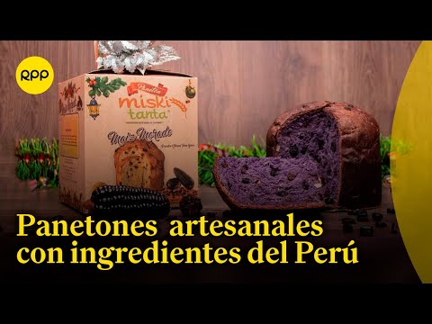 Conoce los panetones con ingredientes peruanos de la panadería Miski Tanta