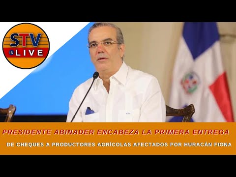 Presidente Luis abinader Encabeza la Primera Entrega de Cheques a Productores Agrícolas