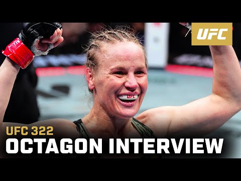 Valentina Shevchenko Octagon Interview | UFC 322