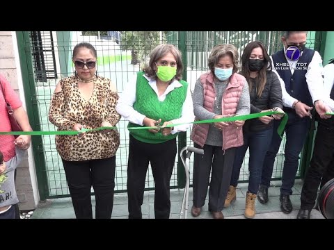 Inauguran autoridades de Soledad de Graciano Sánchez, área recreativa en Residencial Pavón