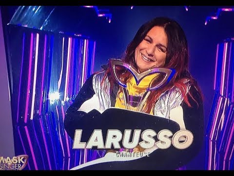 Mask Singer 2  Larusso grande gagnante, elle réagit sur Instagram
