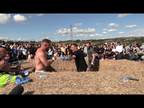 Spartan BK Fight Club - Fight Fest 5 - James Mcgonnell Vs Badger BKF #bareknucklefighting #bkb