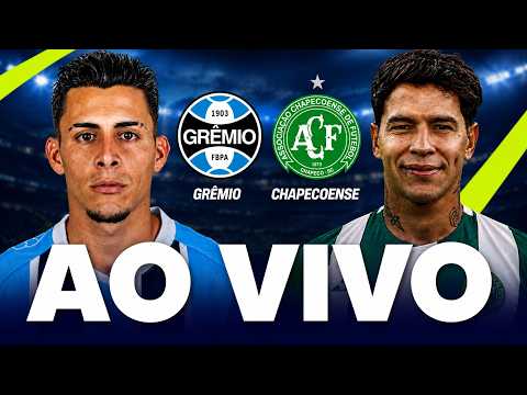 GRÊMIO X CHAPECOENSE AO VIVO COM IMAGENS DA ARENA | BRASILEIRÃO 2026 | JOGO DO GRÊMIO AO VIVO 4K