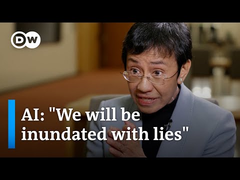 AI and its implications on elections: Nobel Peace Prize laureate Maria Ressa in interview | DW News