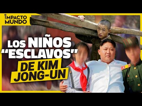 ¡NIÑOS ESCLAVOS EN COREA DEL NORTE! KIM JONG-UN y el TRABAJO INFANTIL FORZADO | Impacto Mundo