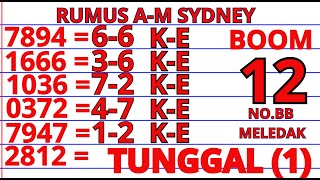 PREDIKSI SYDNEY LOTTO 6 JULI 2025 | RUMUS KEPALA EKOR SIDNEY HARI INI 