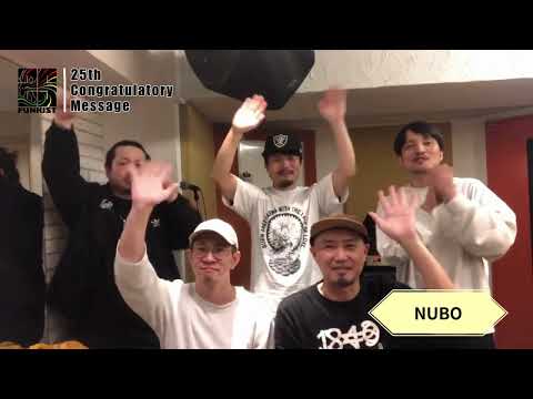 NUBO様よりお祝いメッセージをいただきました！【FUNKIST 25th Congratulatory Message】