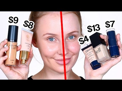 Trying Out CHEAP Foundations! | Lauren Curtis