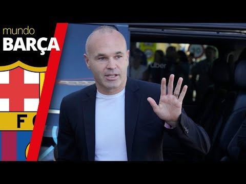 El ADIÓS de INIESTA: El jugador arropado de familia, amigos y compañeros