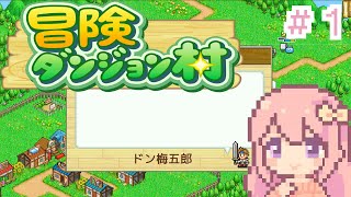 【冒険ダンジョン村】人生は冒険だ/#1【穂香てまり/発情レジデンス】