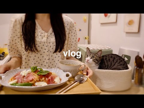 【vlog】過去の恋愛で気付いた理想の相手像👫💭ロボット掃除機を導入して快適になった一人暮らしの日常🤖