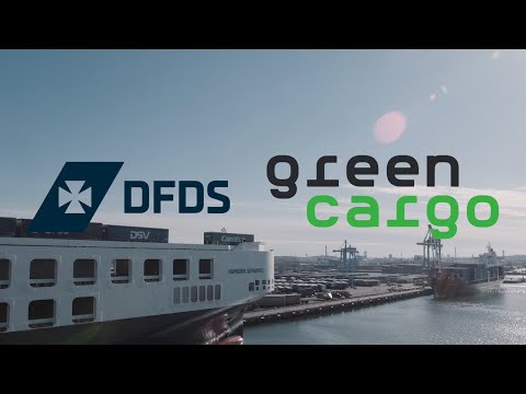 DFDS och Green Cargo kombinerar vagnslast med intermodal trafik för hållbar logistik