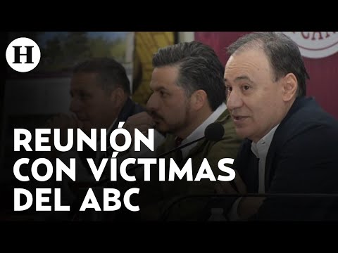 Zoe Robledo y Alfonso Durazo se reúnen con padres de las víctimas de la Guarderia ABC