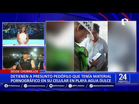 Chorrillos: capturan a presunto pedófilo en playa Agua Dulce