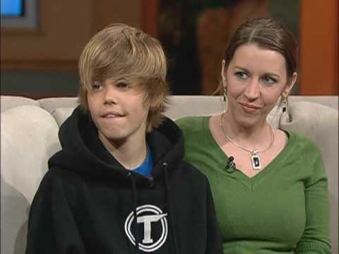 Justin Bieber - First time on Television - 100 Huntley Street