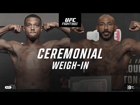UFC Baku: Ceremonial Weigh-In