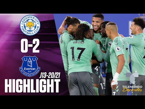 Highlights & Goals | Leicester City vs. Everton 0-2 | Telemundo Deportes