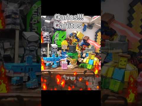 cómo hacer un papercraft de Carlos!!!🦶🐟🥤#papercraft#minecraft#brainrot#meme#carlos!!!#papercraft#xd