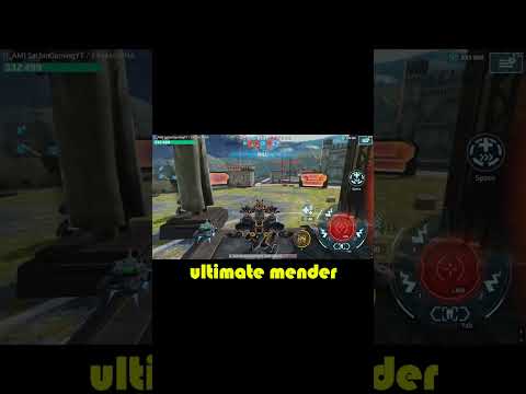 ultimate mender gameplay - war robots #warrobots