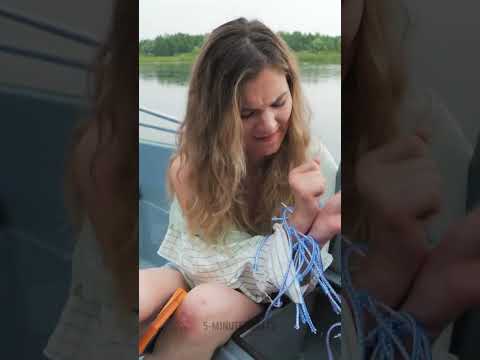 POV: You’re on a sinking boat and need to escape 🌊😨