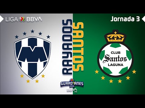 Resumen y Goles | Monterrey 2 - 2 Santos Laguna | Liga BBVA MX - Guardianes 2020 - Jornada 3