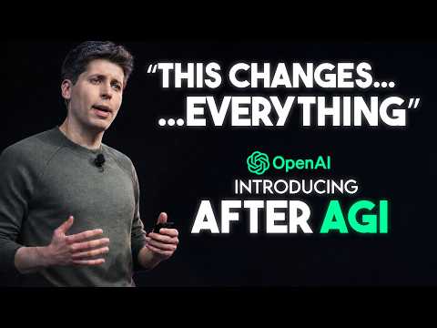 OpenAI Just Dropped The Real Plan After AGI Hits