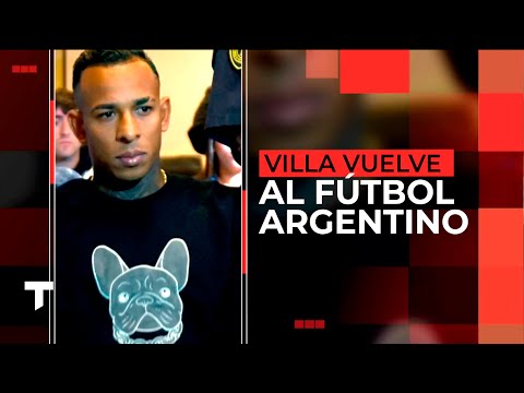 VILLA VUELVE AL FÚTBOL ARGENTINO: el club que lo tentó y cómo sigue su situación judicial