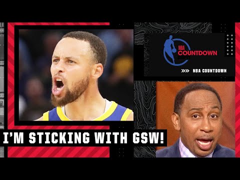 Stephen A. is CONVINCED the Warriors will win the West  | NBA Countdown video clip
