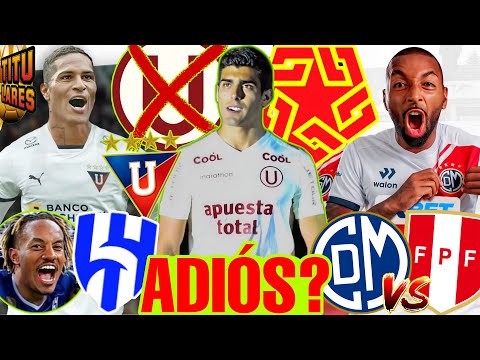 ALFONSO BARCO RENUNCIA a UNIVERSITARIO PUNTERO? PAOLO GUERRERO a LDU! MUNICIPAL DESCIENDE? CARRILLO