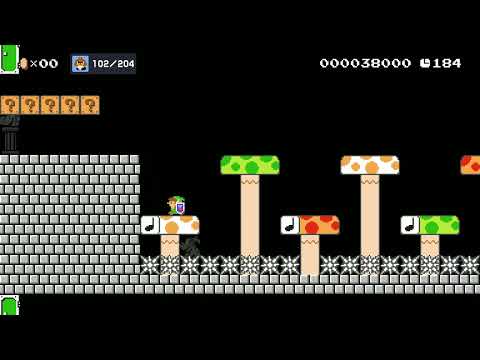 Stop The Goombas: The Tower by Shadod1234 🍄Super Mario Maker 2 | Switch 2 | No Commentary #eae