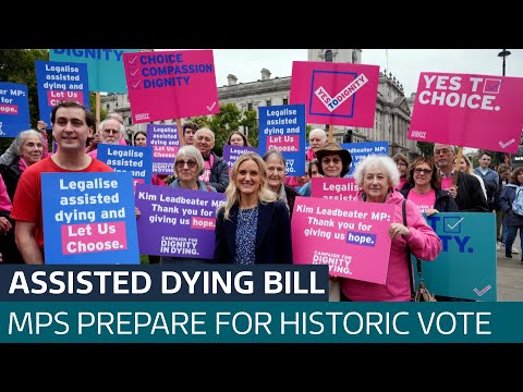 Parliament remains split as historic assisted dying vote looms | ITV News