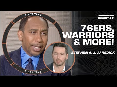 Stephen A. & JJ Redick DEBATE 76ers’ ceiling in the NBA Playoffs  | First Take video clip