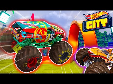 Hot Wheels Monster Trucks | Arena World Monster Truck Battle Royale! 1 HR | Hot Wheels