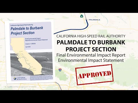 Palmdale to Burbank Final Environmental Impact Report / Environmental
Impact Statement