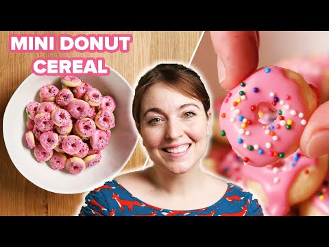 I Tried To Make Mini Donut Cereal ? Tasty