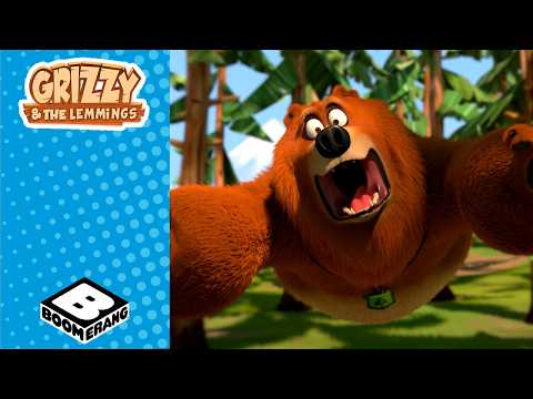 Mega raccolta Grizzy e i Lemming | 50 minuti di divertimento senza sosta | Boomerang Italia