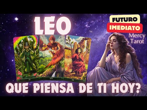 Leo ? LO QUE TÚ LE HACES SENTIR ES ÚNICO Y MÁGICO! JAMÁS LO HABÍA SENTIDO… #leo #tarot #hoy