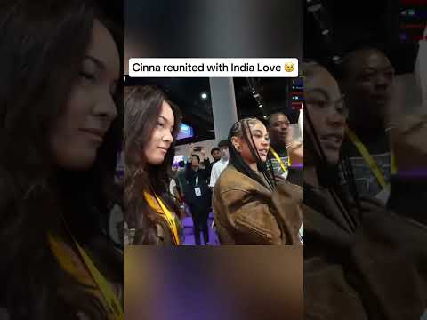 Cinna reunited with India Love 🥹