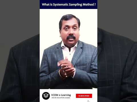 What is Systematic Sampling ?. – #Shortsvideo- #businessstatistics  –  #gk #BishalSingh