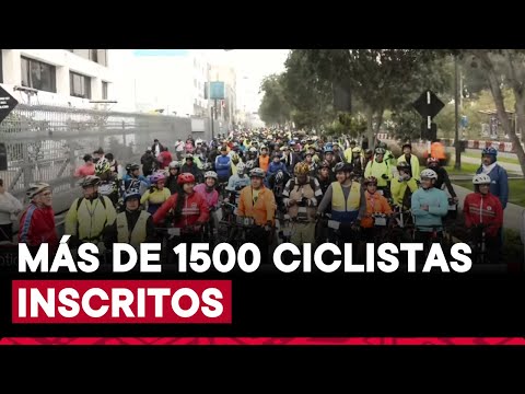 Municipalidad Metropolitana de Lima celebra con una bicicleteada el Día Mundial Sin Auto