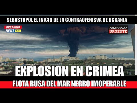 Explosion en Sebastopol Crimea deja a la flota rusa del mar negro inoperable