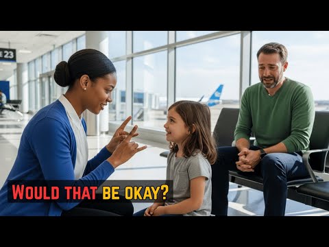 Billionaire CEO waiting for plane with mute daughter—Froze When Single Mum Spoke to Her in Sign Lang