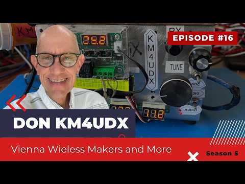 He Builds DIY Radios… And Leads a 300+ Member Ham Club (KM4UDX)